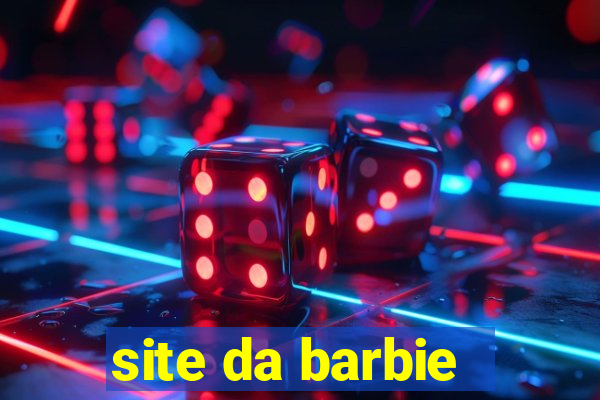 site da barbie - jogos